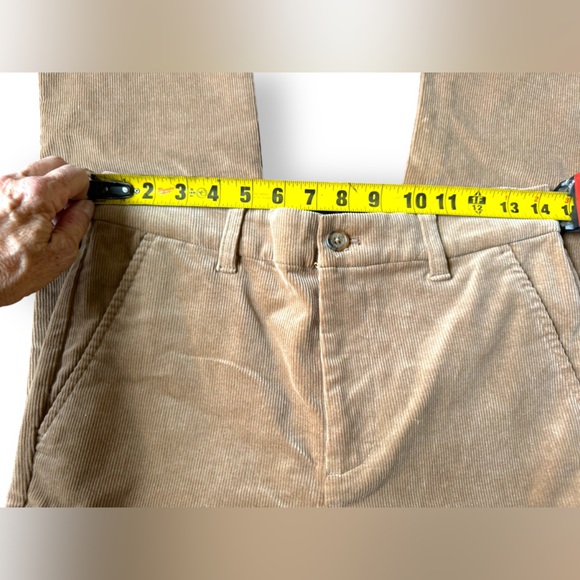 Lauren Ralph Lauren Tan Corduroy Pant size 4 - Picture 3 of 6